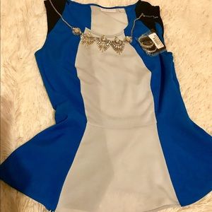 NY & Co Peplum Top